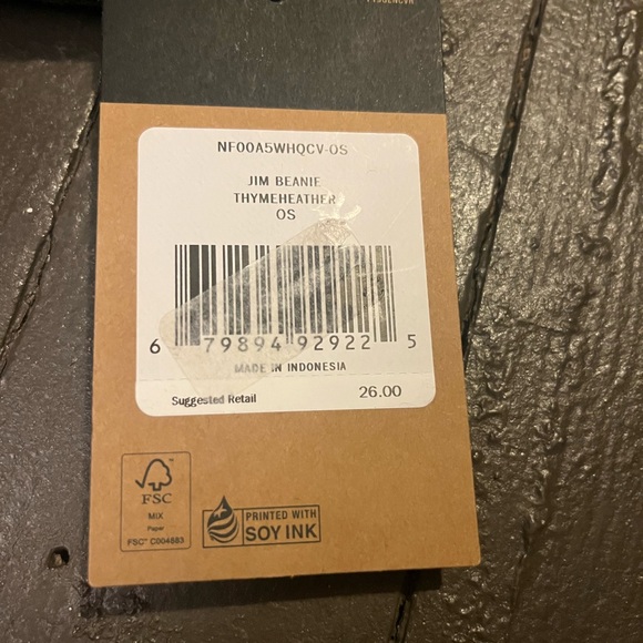 The North Face Heather Gray Beanie - Picture 3 of 5